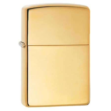 Zippo Armor High Polish Brass Pocket Lighter 169